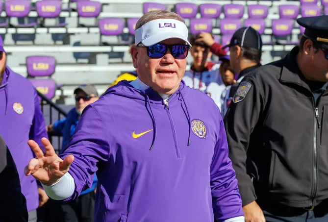 LSU Head Coach Brian Kelly Goes on Scathing Rant Following Loss to USC